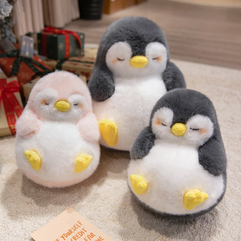 癒し系まんまるペンギンぬい