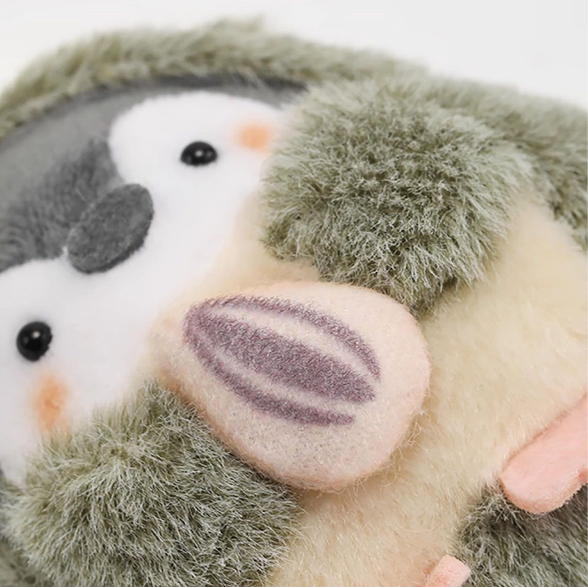 もこもこ着ぐるみペンギンぬいぐるみキーホルダー