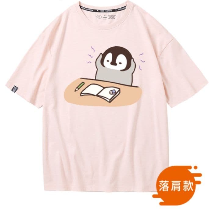 ごろごろペンギン半袖Tシャツ