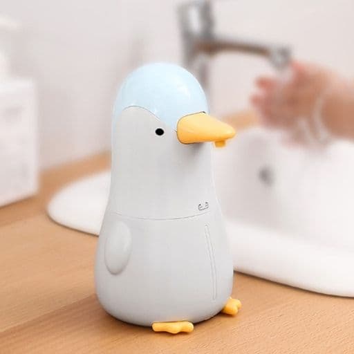 ペンギン型自動泡ハンドソープディスペンサー