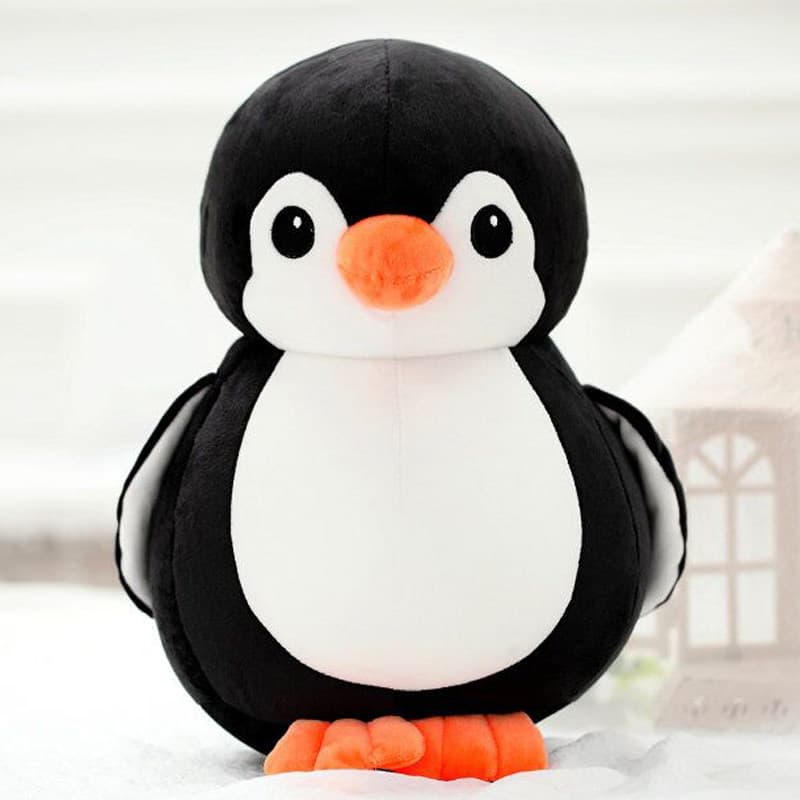 ころんとかわいい親子ペンギンぬいぐるみ