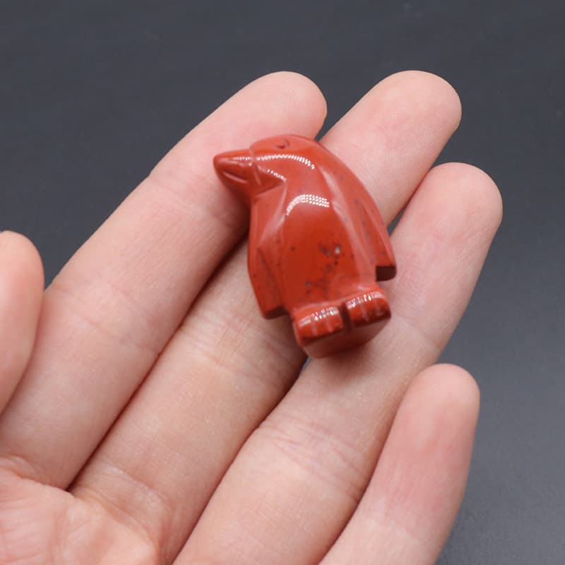 石彫刻ペンギンコレクション