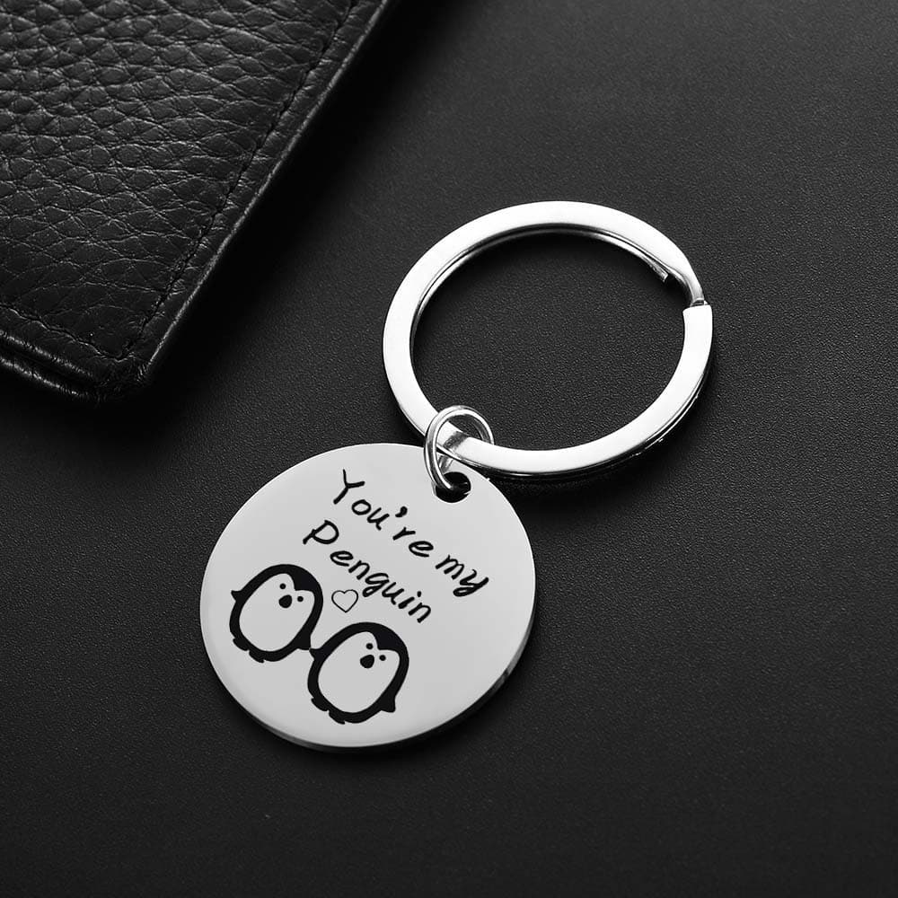 仲良しペンギンキーホルダー