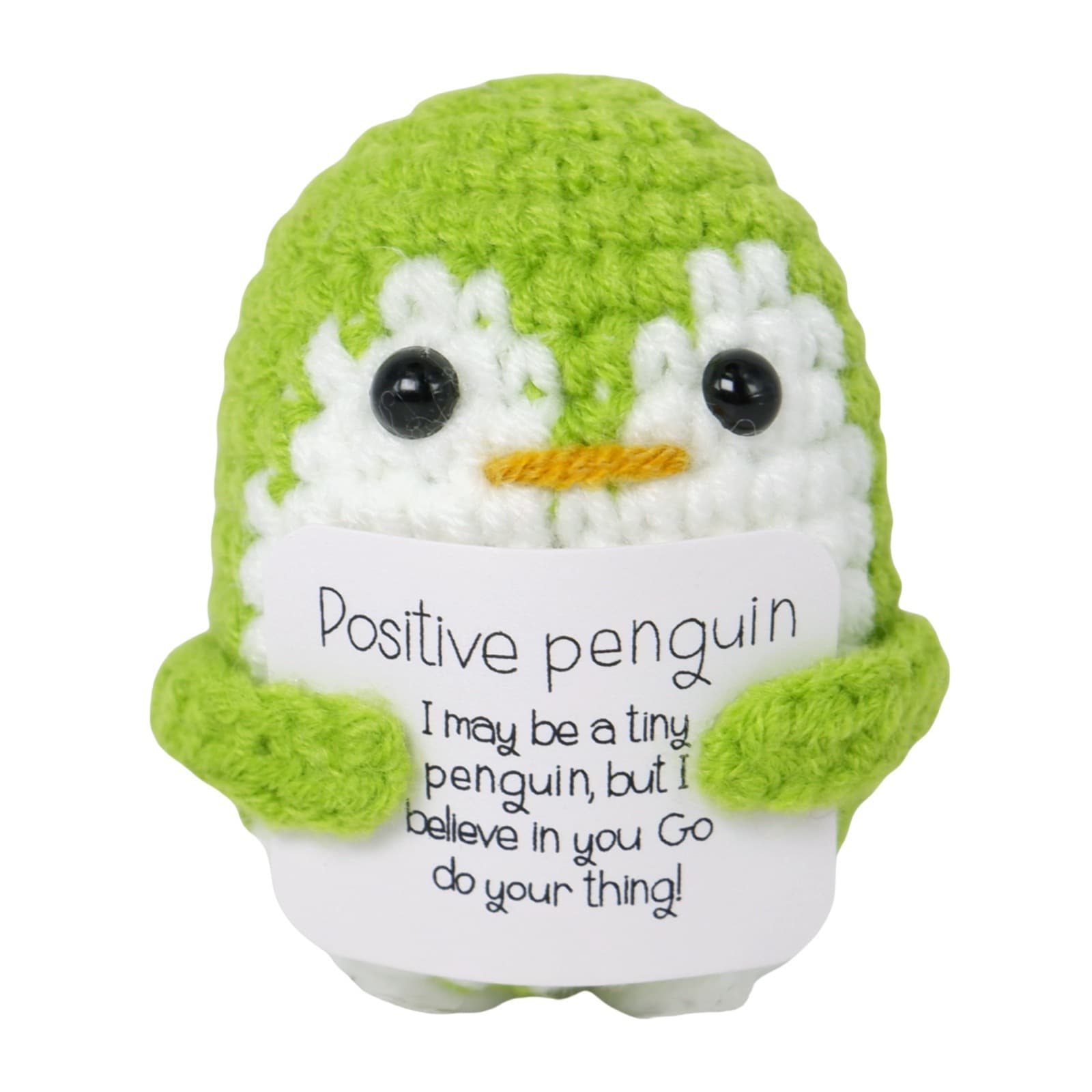 応援メッセージ付きペンギンぬい