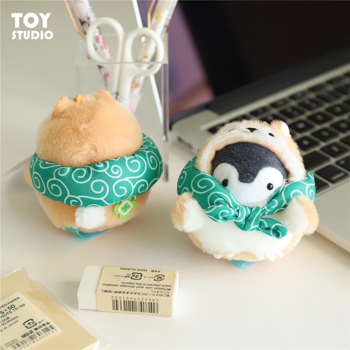 もちもちペンギンキーホルダー