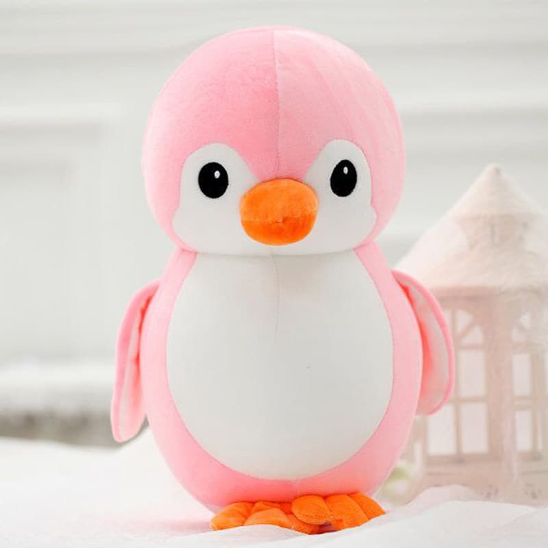 ころんとかわいい親子ペンギンぬいぐるみ