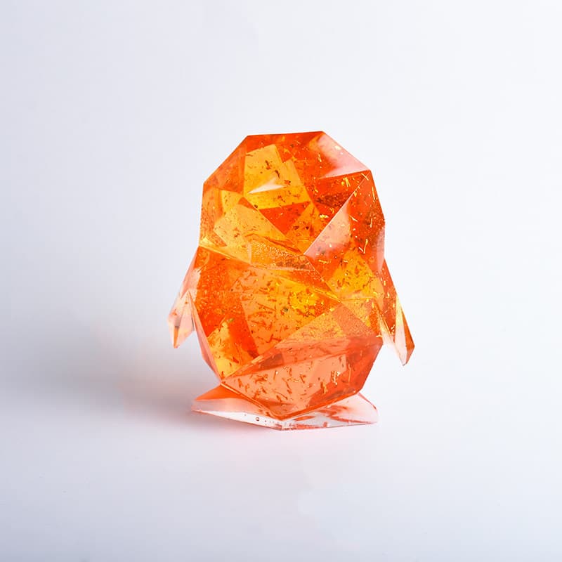 ペンギングッズ・ペンギンぬいぐるみ きらきら宝石風ペンギン置物三個組