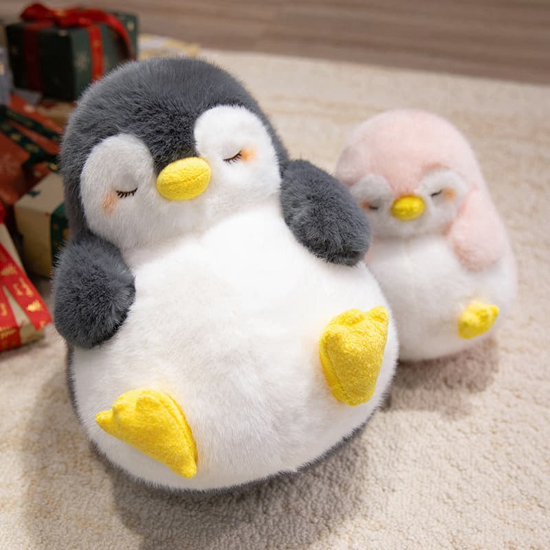 癒し系まんまるペンギンぬい