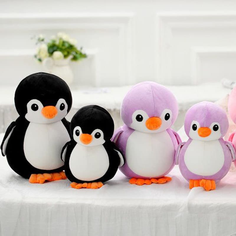 ころんとかわいい親子ペンギンぬいぐるみ