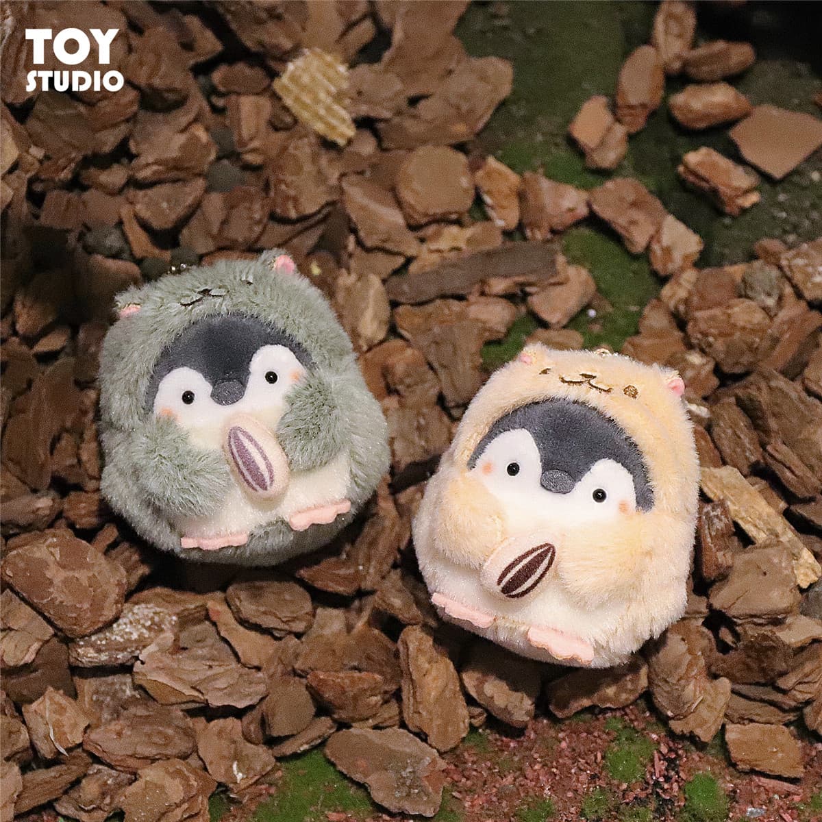 もちもちペンギンキーホルダー